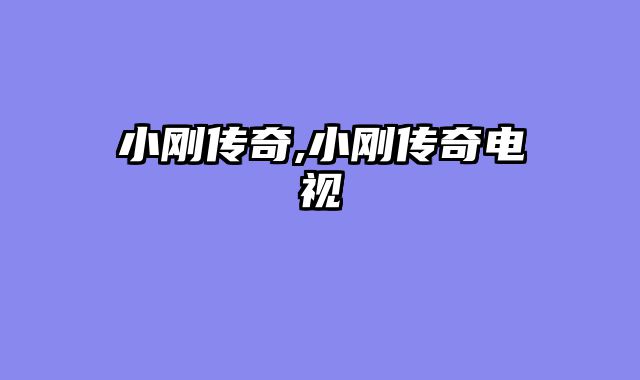 小刚传奇,小刚传奇电视